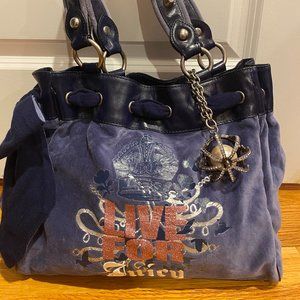 Royal Blue Juicy Couture bag